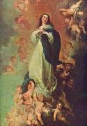 Bartolome Esteban Murillo Erscheinung der unbefleckten Maria France oil painting artist